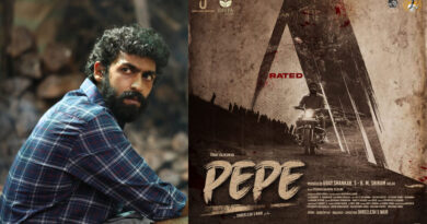 Vinay Rajkumar starrer 'Pepe'